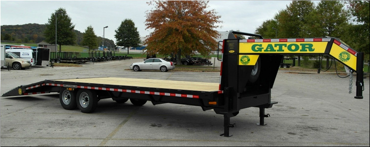 Gooseneck flat bed trailer for sale14k  Allen County, Kentucky